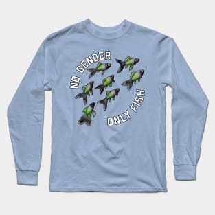 No Gender Only Fish Agender Long Sleeve T-Shirt